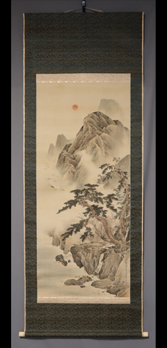 森寛斎(もり かんさい)「蓬来山図」(京都) | 掛け軸・日本画の販売 